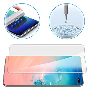 Mocolo UV Samsung Galaxy S10 5G Härdat Glas Skärmskydd - Klar