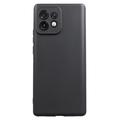 Motorola Edge 40 Pro/Moto X40 Anti-Fingeravtryck Matt TPU-skal - Svart