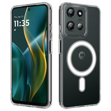 Motorola Edge 60 Stylus Hybrid Skal - MagSafe-kompatibelt - Genomskinlig