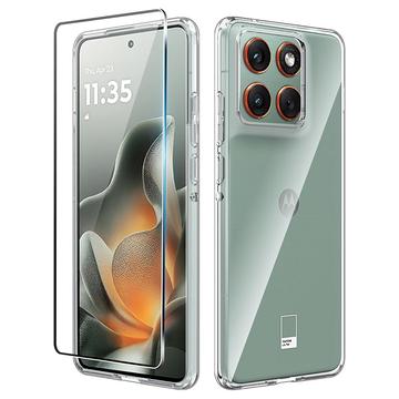 Motorola Edge 70 Saii 2-i-1 TPU Skal & Härdat Glas Skärmskydd