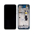 Motorola G8 Power Fram Skal & LCD Display 5D68C16143 - Blå