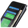 Motorola Moto E32 Plånboksfodral med Magnetstängning - Svart