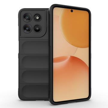 Motorola Moto G67 Power Rugged TPU-skal - Svart