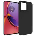 Motorola Moto G84 Anti-Fingeravtryck Matt TPU-skal - Svart