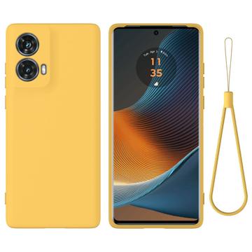 Motorola Moto G85/S50 Neo Liquid Silikonskal - Gul
