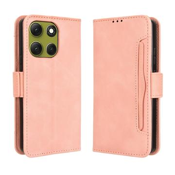 Motorola Moto G86 Korthållare plånboksfodral - Rosa