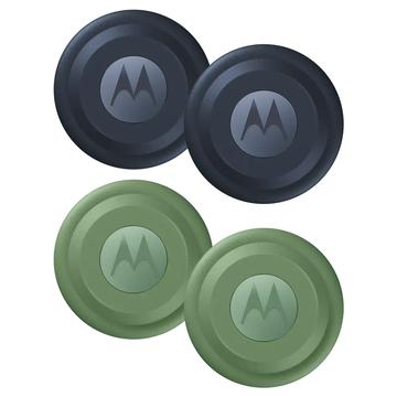 Motorola Moto Tag Bluetooth Tracker PG38C06062 - 4-pack - Stjärnljusblå / Jadegrön