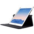 iPad Pro 12.9 Multi Praktiskt Roterande Skal - Svart
