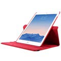 iPad Pro 12.9 Multi Praktiskt Roterande Skal - Röd