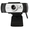 NGS XpressCam 720 Webbkamera med Mikrofon - Silver / Svart