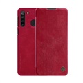 Nillkin Qin Series Samsung Galaxy A21 Flipfodral - Röd