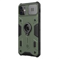Nillkin CamShield Armor iPhone 11 Hybrid Skal - Mörk grön