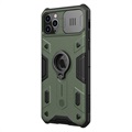 Nillkin CamShield Armor iPhone 11 Pro Max Hybrid Skal - Mörk grön