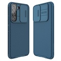 Nillkin CamShield Pro Samsung Galaxy S22 5G Hybrid Skal - Blå