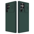 Nillkin CamShield Silky Samsung Galaxy S22 Ultra 5G Hybrid Skal - Grön