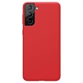 Nillkin Flex Pure Samsung Galaxy S21+ 5G Liquid Silikonskal - Röd