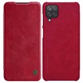 Nillkin Qin Series Samsung Galaxy A12 Flipfodral - Röd