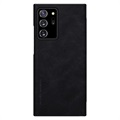 Nillkin Qin Series Samsung Galaxy Note20 Ultra Flipfodral - Svart