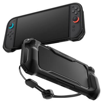 Nintendo Switch 2 Spigen Rugged Armor TPU-fodral - matt svart