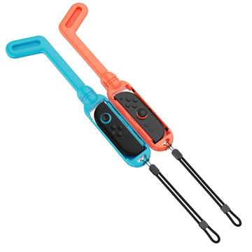 Nintendo Switch 2 iPega PG-SW2091 Joy-Con-kontroller Golfklubba Greppsats - 2 st.