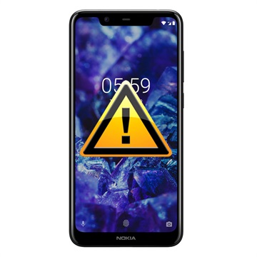 Nokia 5.1 Plus Laddningskontakt Flex-kabel Reparation