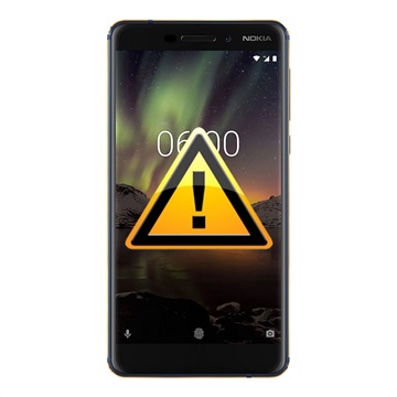 Nokia 6.1 Laddningskontakt Flex-kabel Reparation