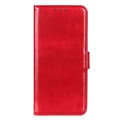 Nokia 8.3 5G Plånboksfodral med Stativ - Röd