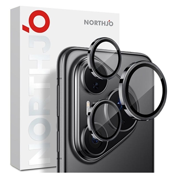 Huawei Pura 80 Pro/80 Pro+ Northjo Kameralinsskyddssats - Svart