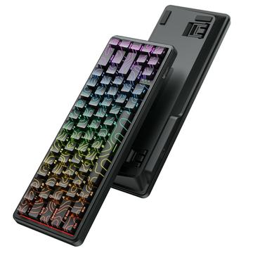 ONIKUMA G67 Magnetic Axis trådbundet mekaniskt tangentbord med RGB-ljus - Svart / Färgrik