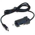 OTB Billaddare med Mini USB Kabel - 2.4A, 110cm - Svart