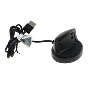 Samsung Gear Fit2/Gear Fit2 Pro OTB USB-laddningskabel - Svart