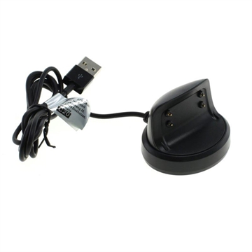 Samsung Gear Fit2/Gear Fit2 Pro OTB USB-laddningskabel - Svart