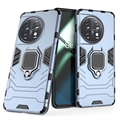 OnePlus 11 Hybridskal med Ringhållare - Blå