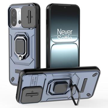 OnePlus 13T/13s Hybrid Skal med Roterande Ring med Kameraskydd - Blå