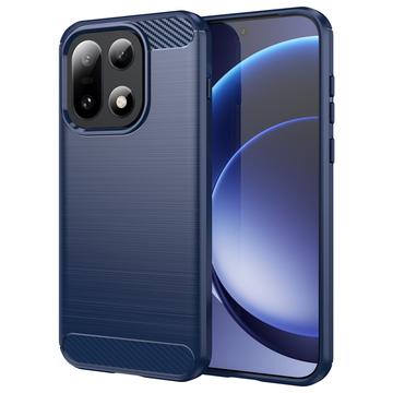 OnePlus 15 Borstat TPU Skal - Kolfiber