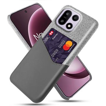 OnePlus 15 KSQ Skal med Korthållare - Grå