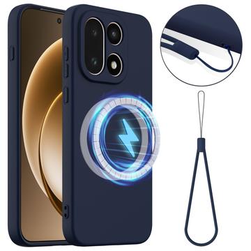 OnePlus 15 Liquid Silikonskal - MagSafe-kompatibelt - Mörkblå