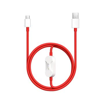 OnePlus 2-i-1 SUPERVOOC-kabel 5461100665 - 1.2m - Röd