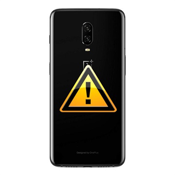 OnePlus 6T Bak Skal Reparation - Spegelsvart
