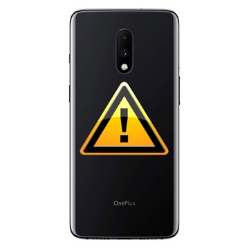 OnePlus 7 Bak Skal Reparation - Spegelgrå
