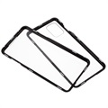 OnePlus 8T Magnetisk Skal med Baksida i Härdat Glas - Svart