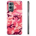 OnePlus 9 Pro TPU-Skal - Rosa Kamouflage
