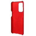 OnePlus 9 Gummerat Plastskal - Röd
