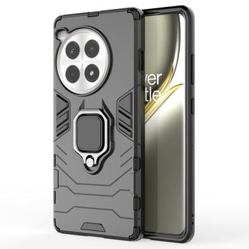 OnePlus Ace 3 Pro Hybridskal med Ringhållare - Svart