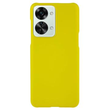 OnePlus Nord 2T Gummerat Plastskal - Gul