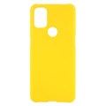 OnePlus Nord N10 5G Gummerat Plastskal - Gul