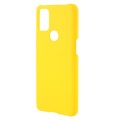 OnePlus Nord N10 5G Gummerat Plastskal - Gul