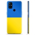 OnePlus Nord N10 5G TPU-Skal Ukrainska Flaggan - Gul och ljusblå
