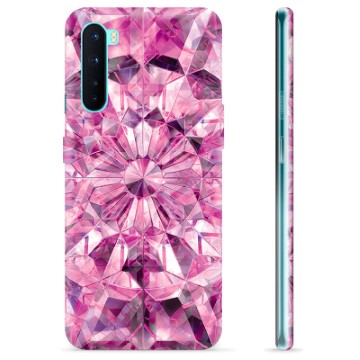 OnePlus Nord TPU-Skal - Rosa Kristall