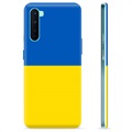 OnePlus Nord TPU-Skal Ukrainska Flaggan - Gul och ljusblå